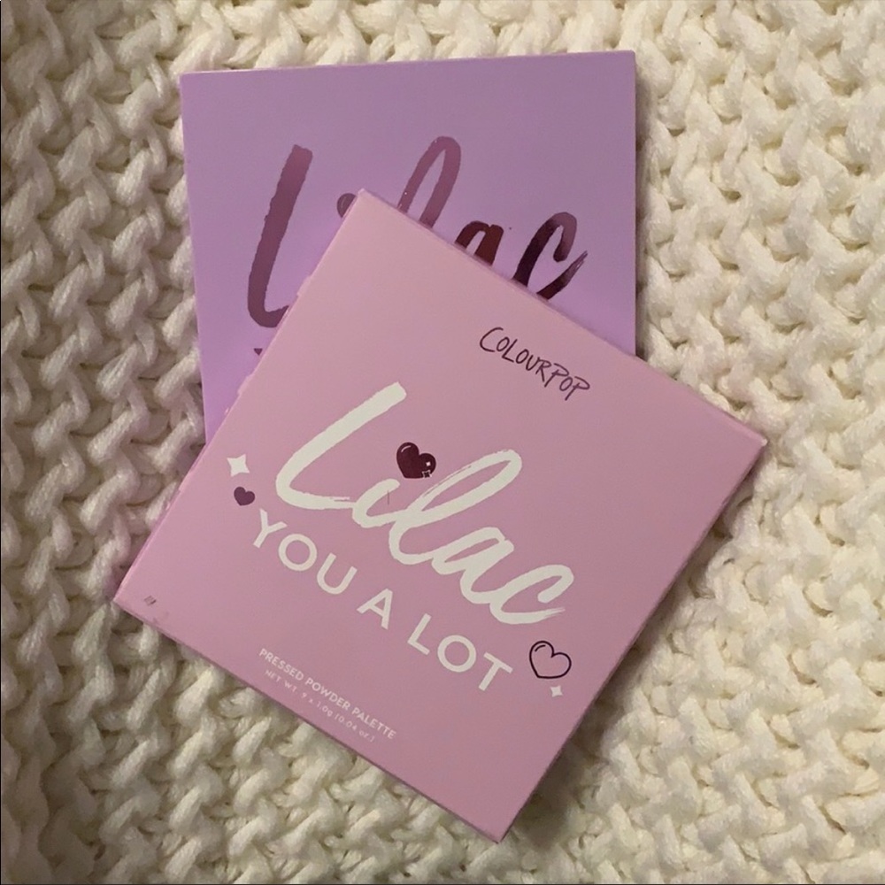 Colourpop Lilac you a lot